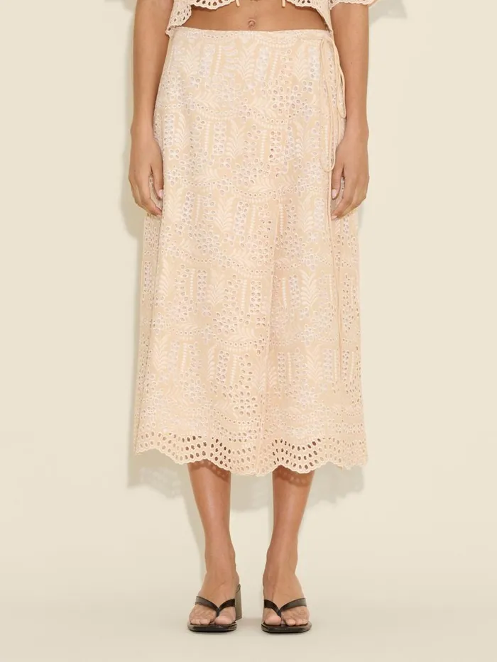 Coords Sets Women Holzweiler Gabriela Lace Skirt Ecru