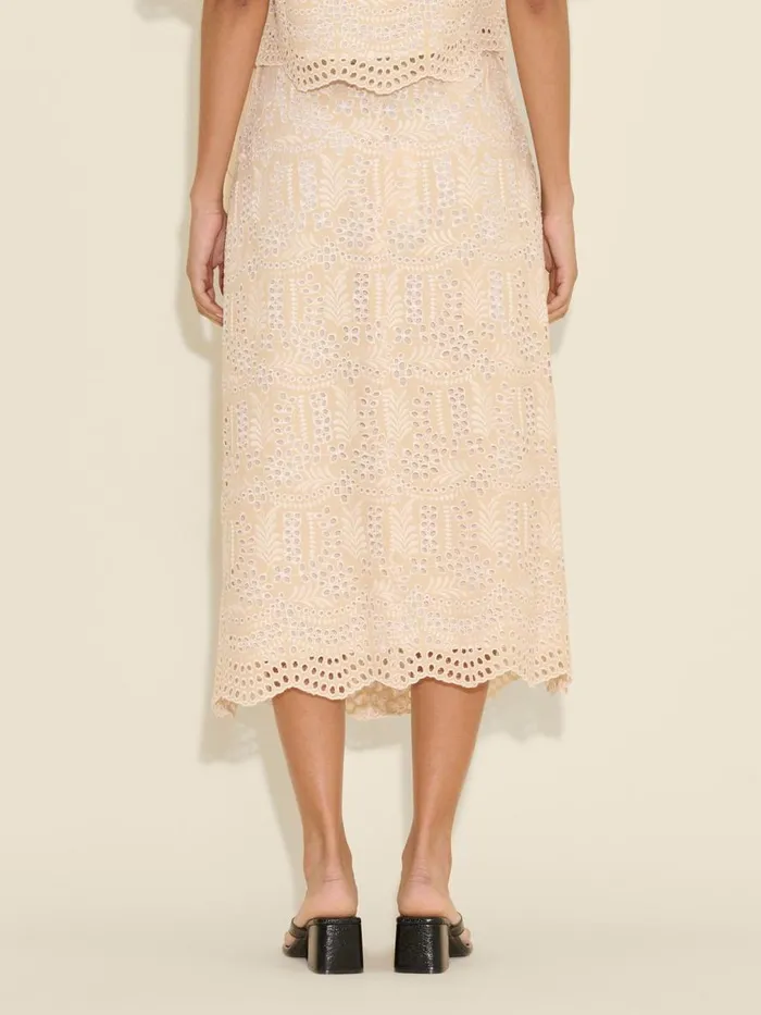 Coords Sets Women Holzweiler Gabriela Lace Skirt Ecru
