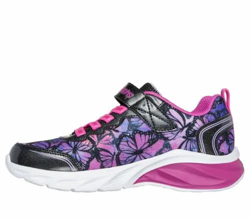 Coastline 8211 Flutter Fly Black Multi Kids SKECHERS Kids UK Sizes 9525