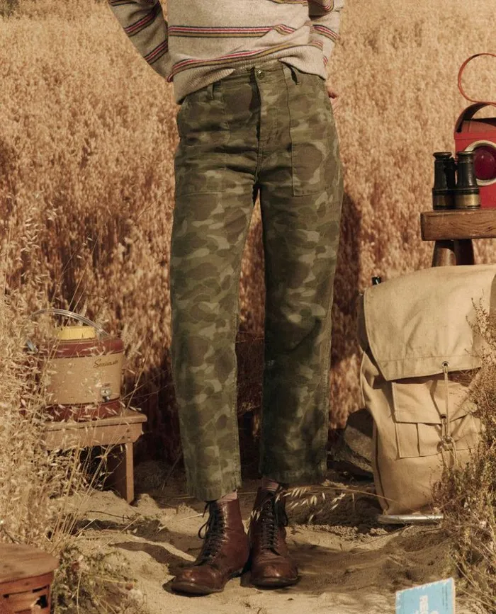 Collection The Great The Admiral Pant Desert Camo