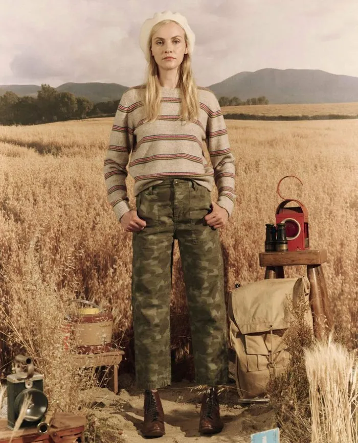Collection The Great The Admiral Pant Desert Camo