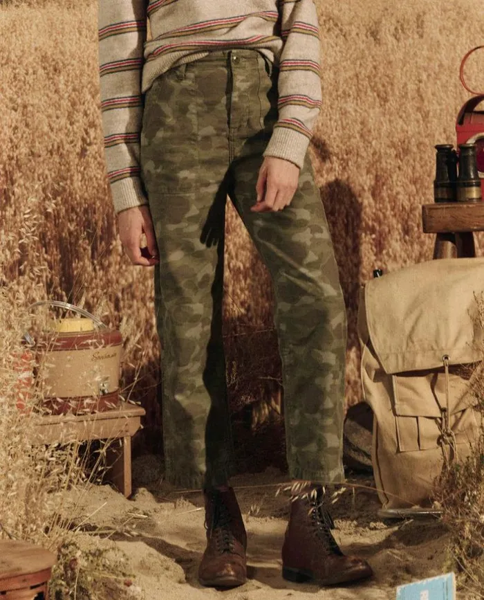Collection The Great The Admiral Pant Desert Camo