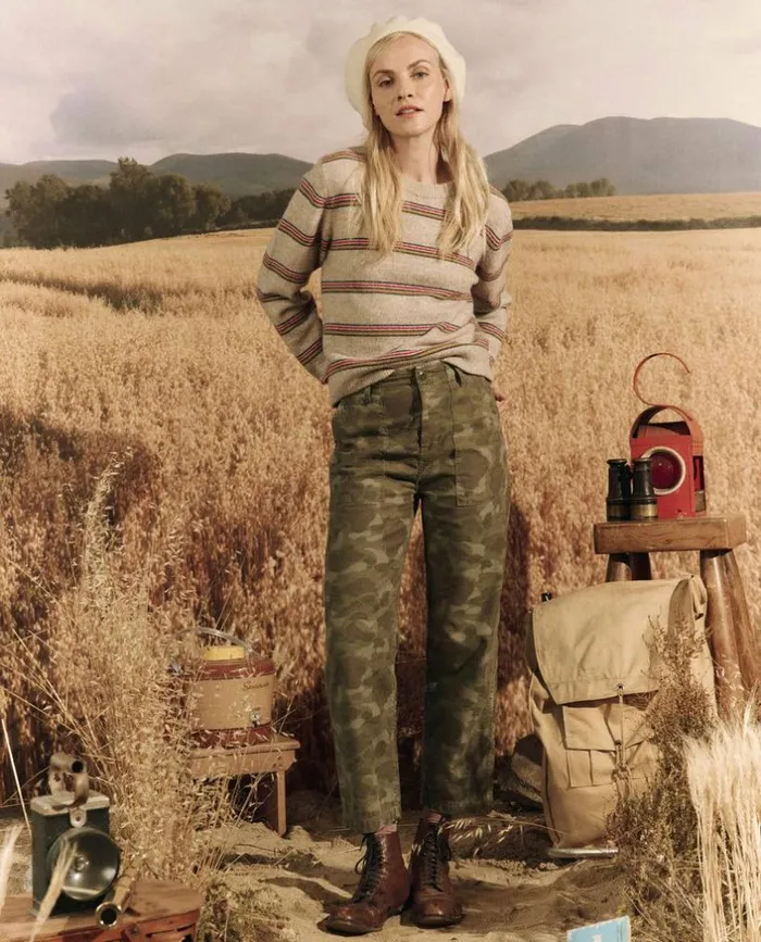 Collection The Great The Admiral Pant Desert Camo
