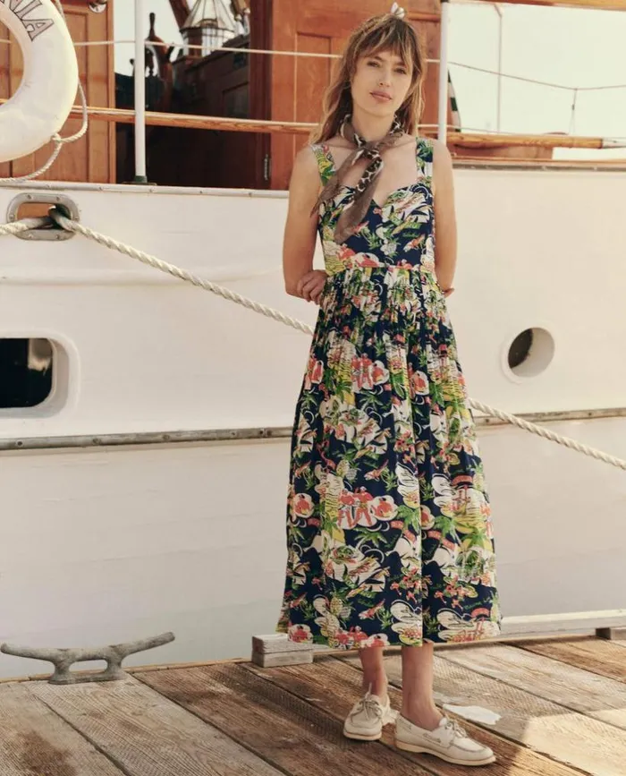 Collection The Great The Day Break Dress Surfjack Print