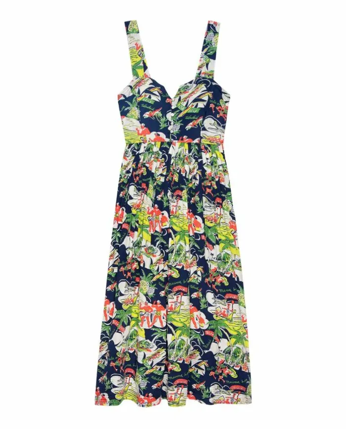 Collection The Great The Day Break Dress Surfjack Print