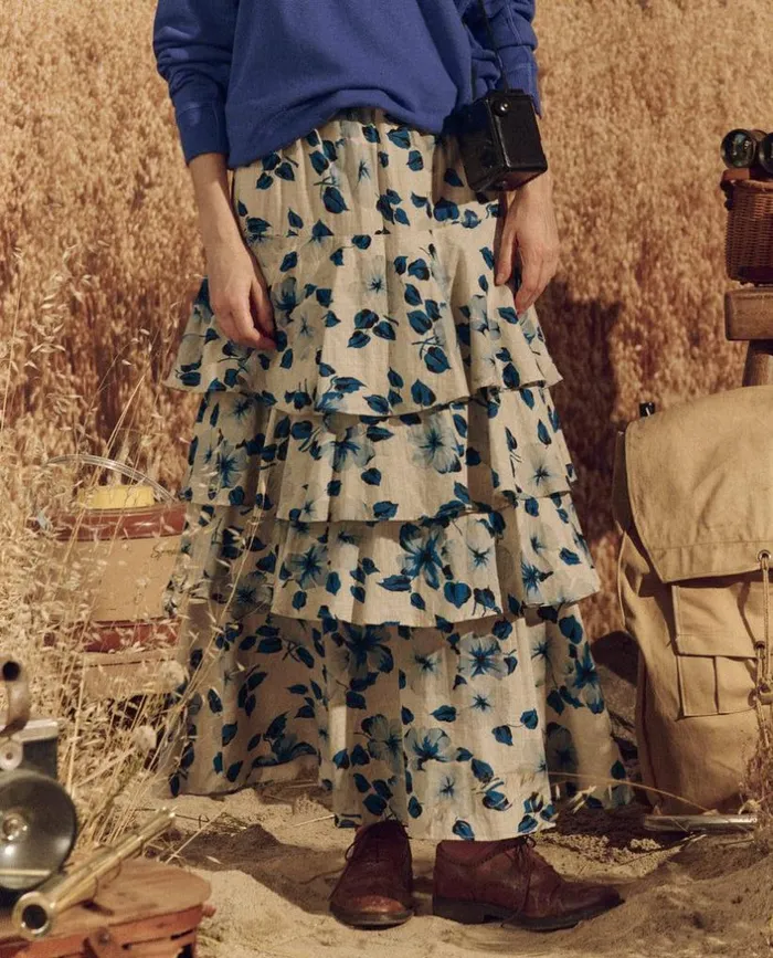 Collection The Great The Gazebo Skirt Deep Meadow Floral