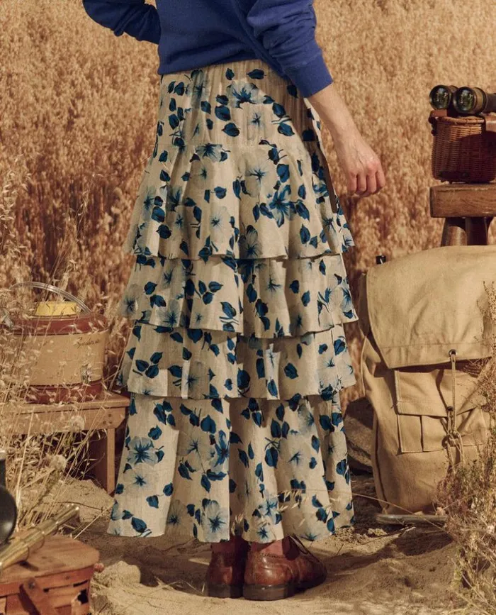 Collection The Great The Gazebo Skirt Deep Meadow Floral