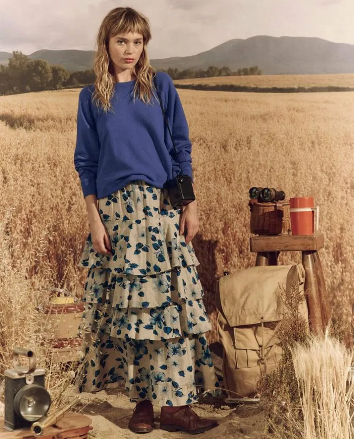 Collection The Great The Gazebo Skirt Deep Meadow Floral