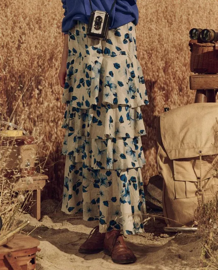 Collection The Great The Gazebo Skirt Deep Meadow Floral