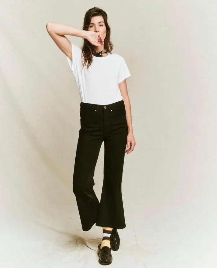 Collection The Great The Kick Bell Jean Carbon