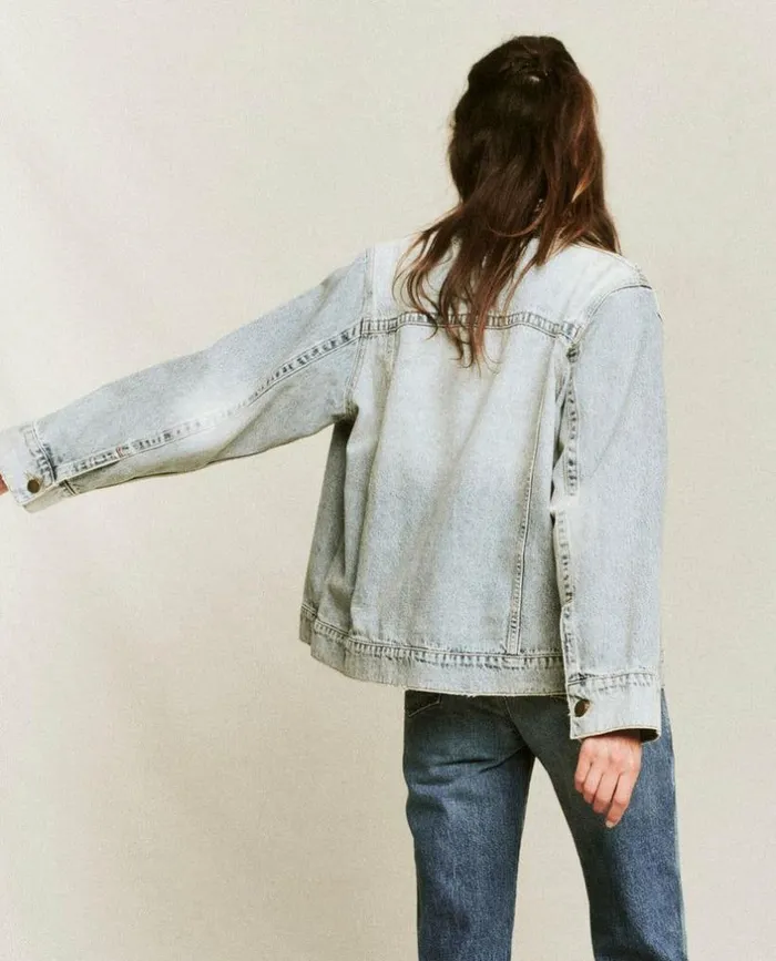 Collection The Great The Slouchy Jean Jacket Derby Wash