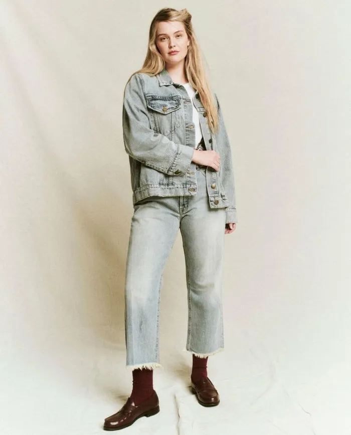 Collection The Great The Slouchy Jean Jacket Derby Wash