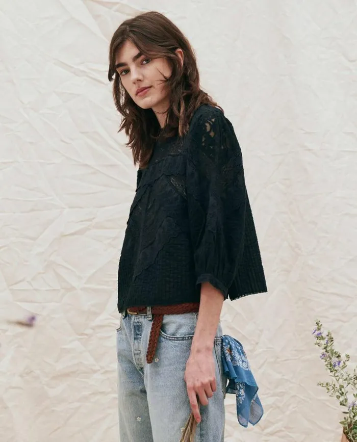 Collection The Great The Verona Top Black