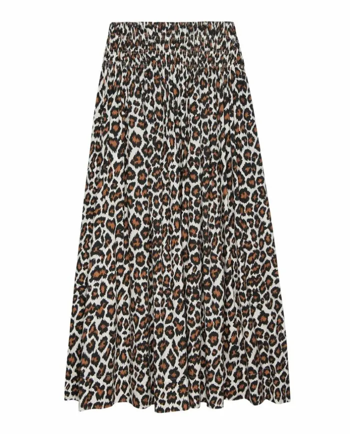 Collection The Great The Viola Skirt Heritage Leopard