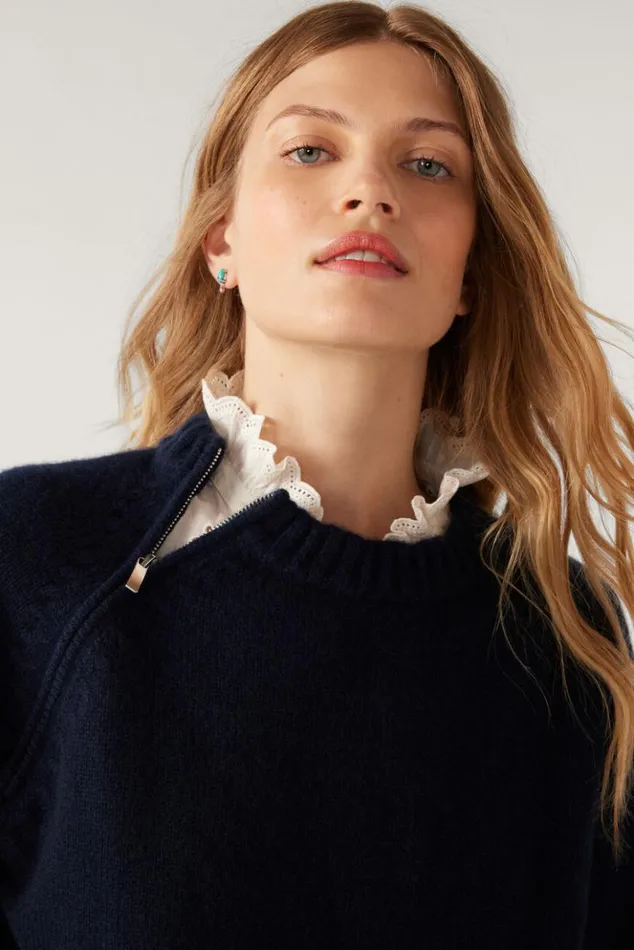 CorvyLongSleeve Sweater Clothing Baandsh Sweaters and Cardigans