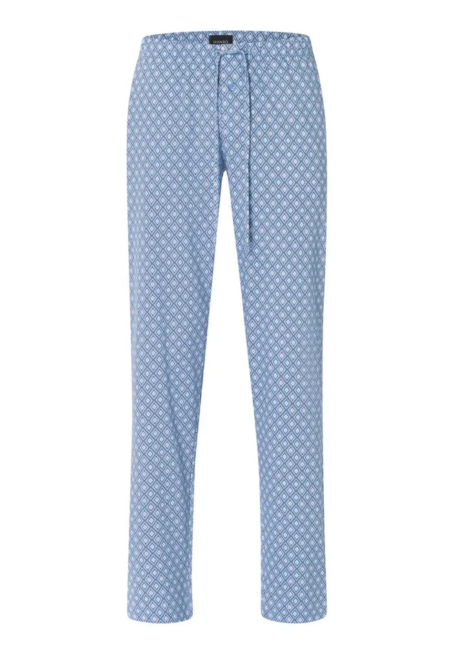 Cotton Drawstring Pajama Pants Modern Tie Men HANRO Pajama Bottoms