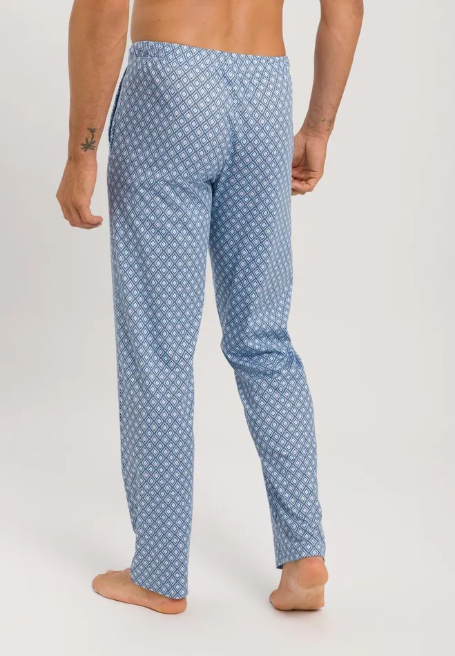 Cotton Drawstring Pajama Pants Modern Tie Men HANRO Pajama Bottoms