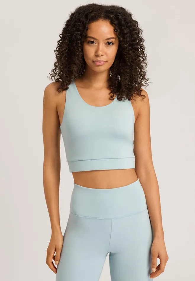 Crop Top Sterling Blue Women HANRO Crop Tops