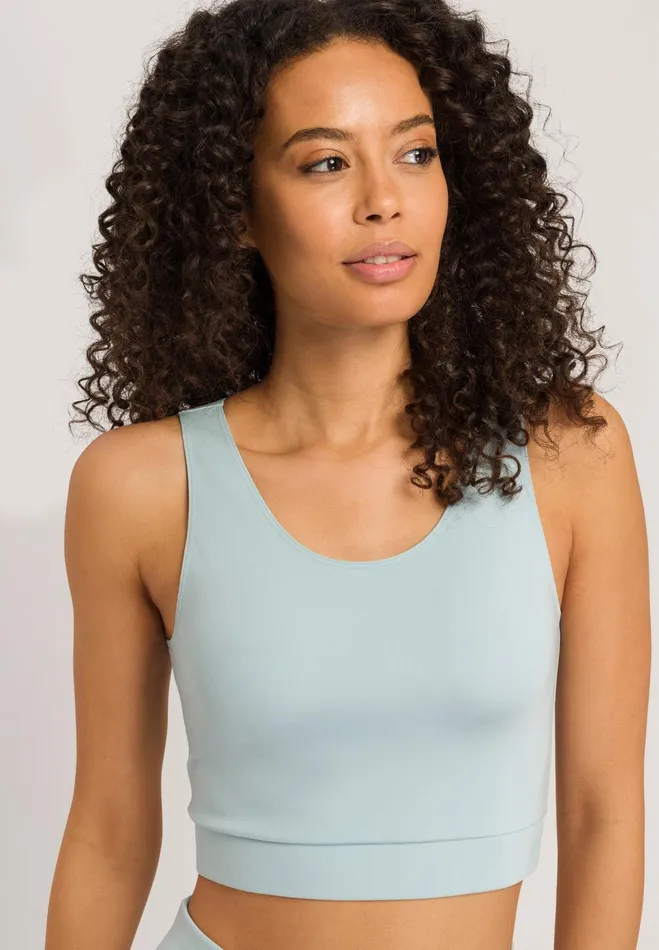 Crop Top Sterling Blue Women HANRO Crop Tops