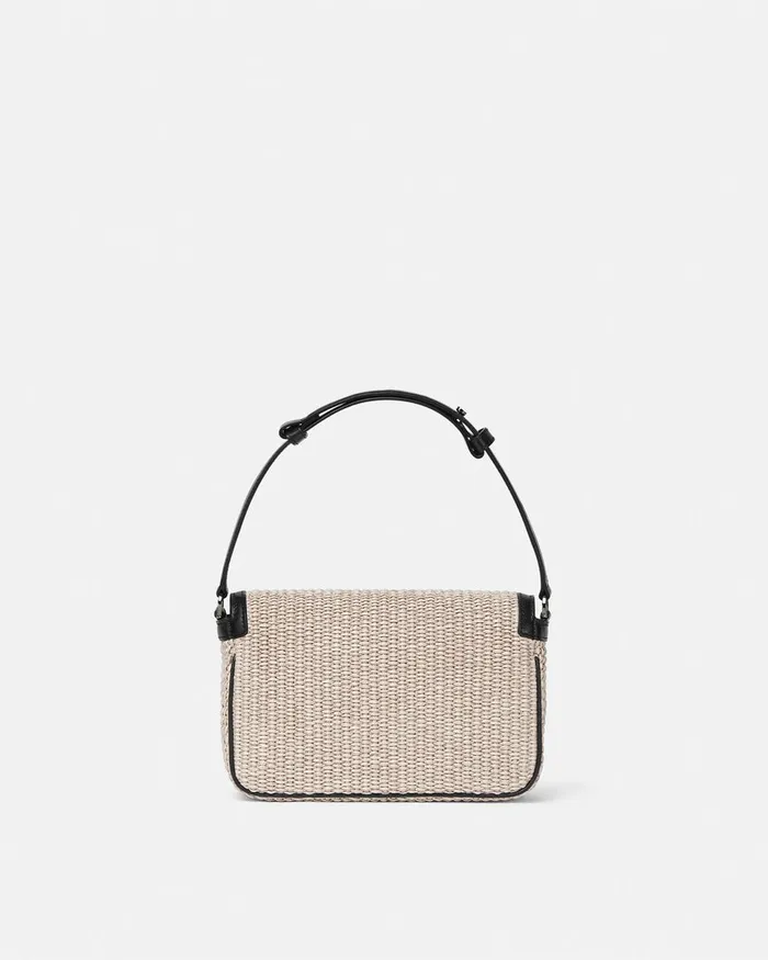 Crossbody and Messengers MenWomen Versace Milano Raffia Crossbody Bag Beige