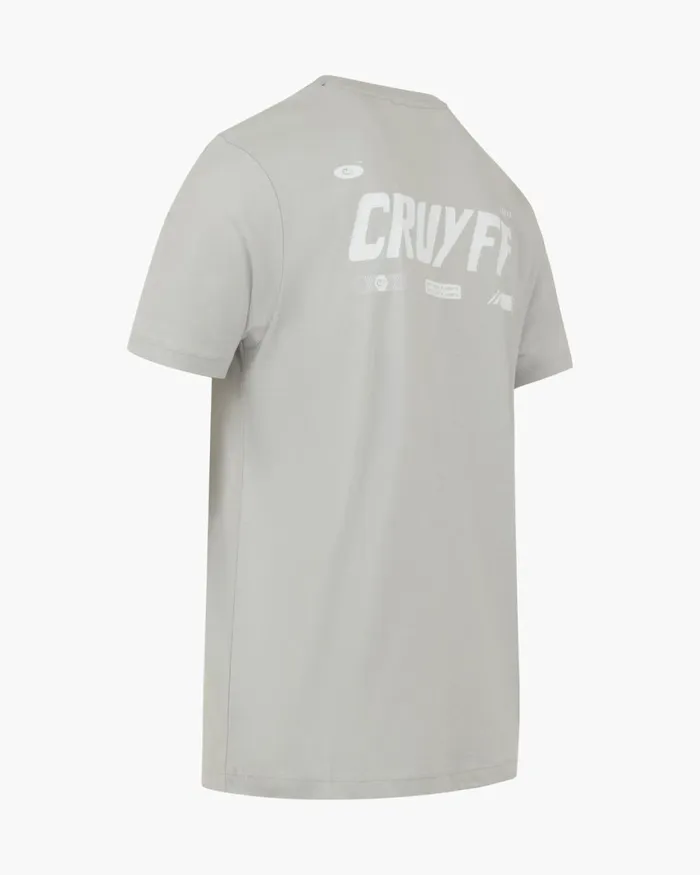 Cruyff Agility Tee Grey Men TShirts and Polo039s Cruyff Agility Tee Grey Men TShirts and Polo039s
