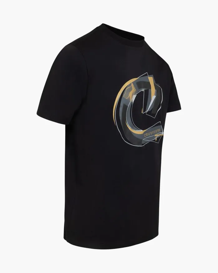 Cruyff CTee Blackgold Men TShirts and Polo039s
