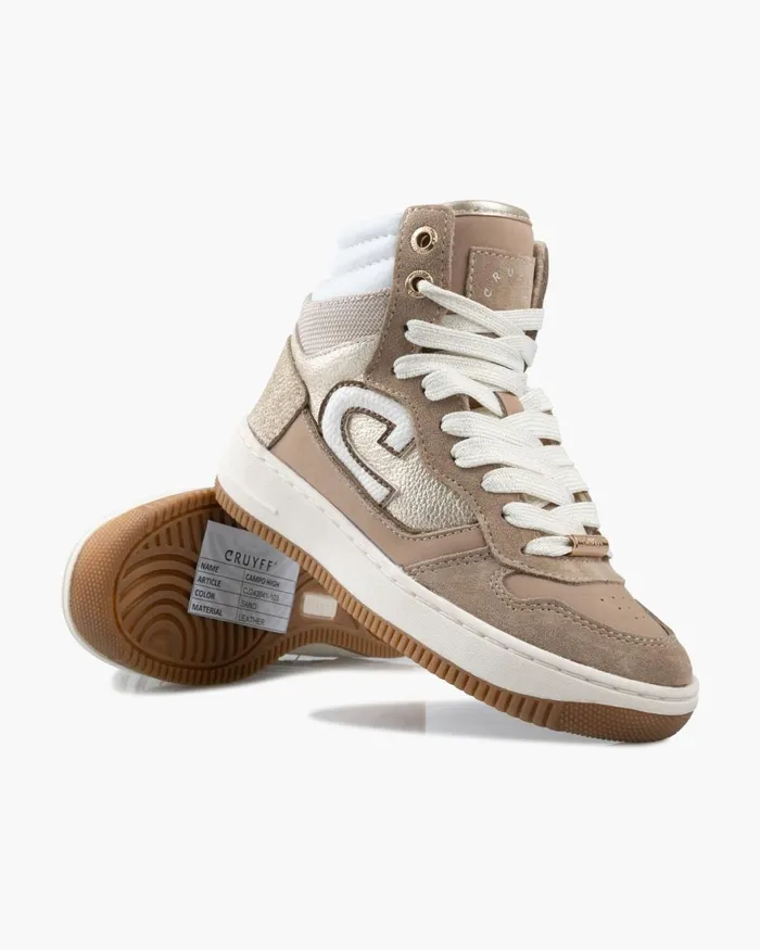Cruyff Campo High Sand Junior Sneakers Cruyff Campo High Sand Junior Sneakers