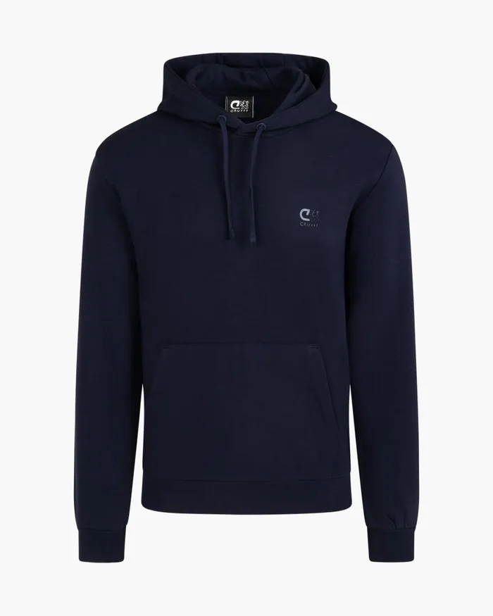 Cruyff Classic Hoodie Navy Men Sweats and Hoodies