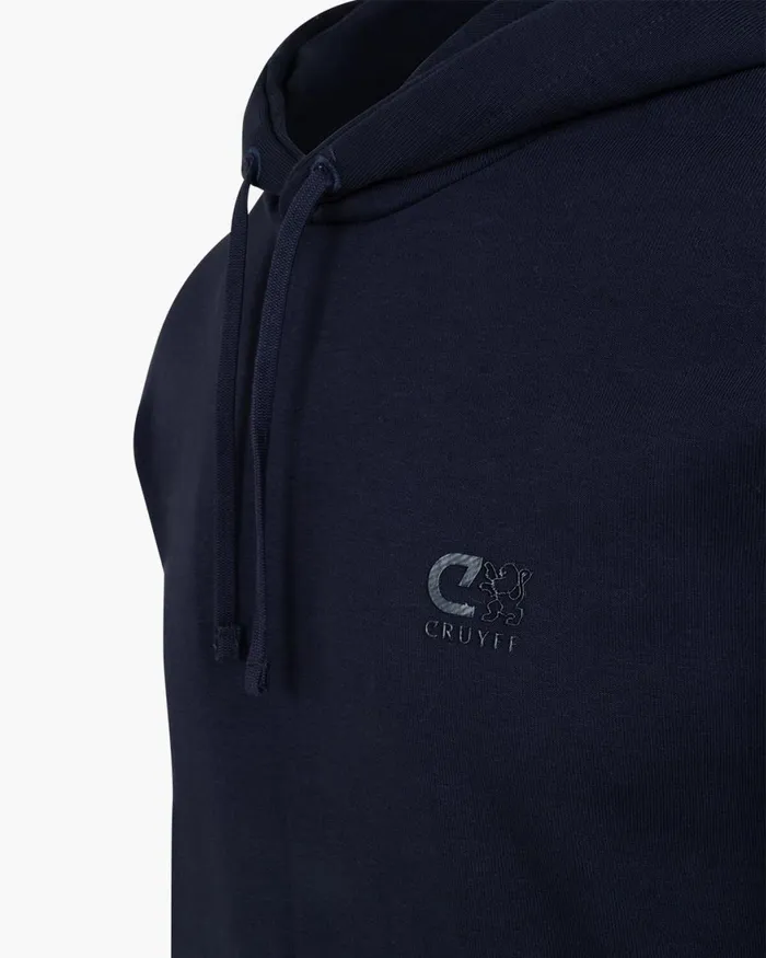 Cruyff Classic Hoodie Navy Men Sweats and Hoodies