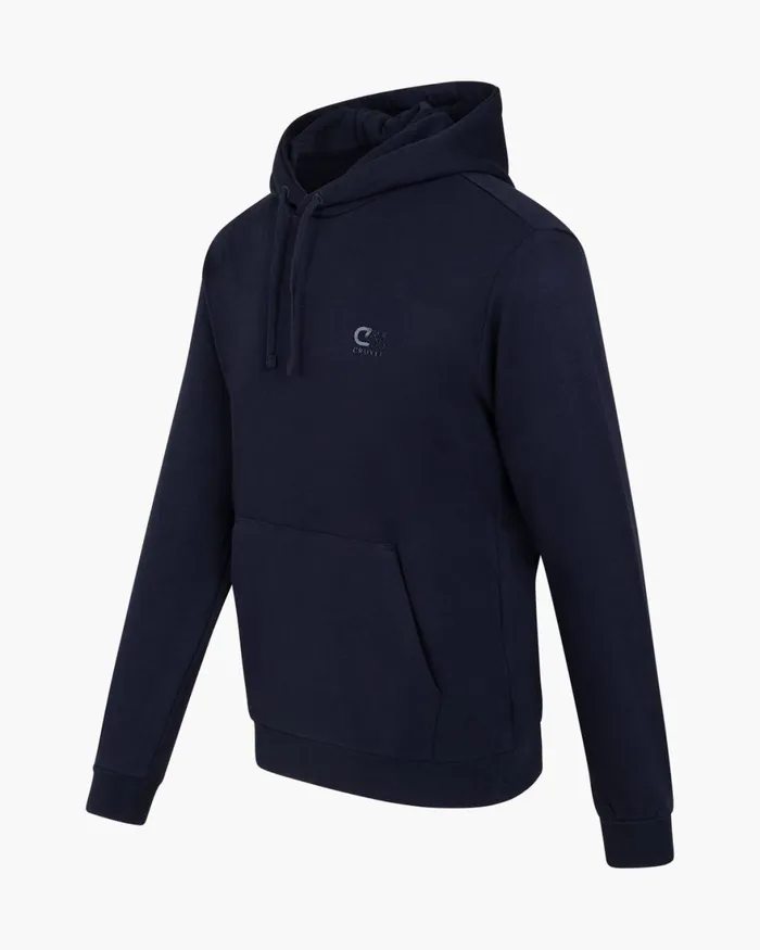 Cruyff Classic Hoodie Navy Men Sweats and Hoodies