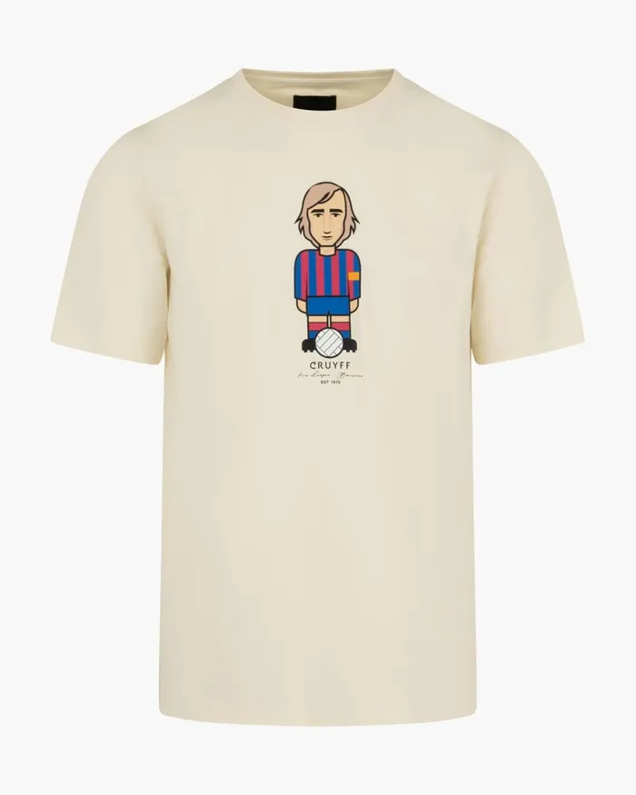 Cruyff Cruyff Avatar Tee Crme Men TShirts and Polo039s