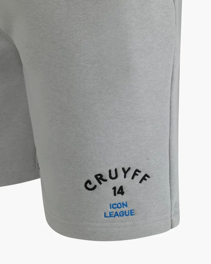 Cruyff League 14 Short Ultimate Grey Men Bottoms Cruyff League 14 Short Ultimate Grey Men Bottoms