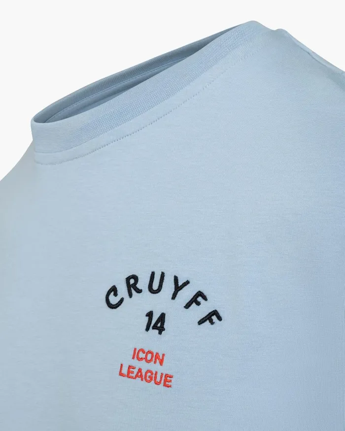 Cruyff League 14 Tee Blue Nights Men TShirts and Polo039s Cruyff League 14 Tee Blue Nights Men TShirts and Polo039s
