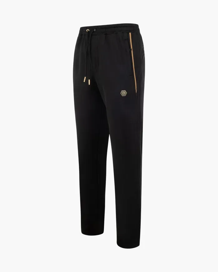 Cruyff Obsidian Trackpant Blackgold Men Bottoms