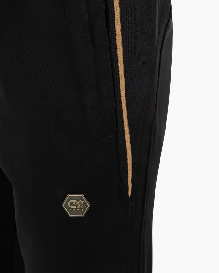 Cruyff Obsidian Trackpant Blackgold Men Bottoms Cruyff Obsidian Trackpant Blackgold Men Bottoms