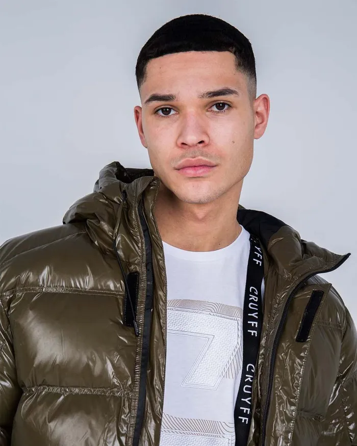 Cruyff Trentini Puffer Jacket 8211 Militairy Olive 8211 100 Po Army Green Men Jackets Cruyff Trentini Puffer Jacket 8211 Militairy Olive 8211 100 Po Army Green Men Jackets