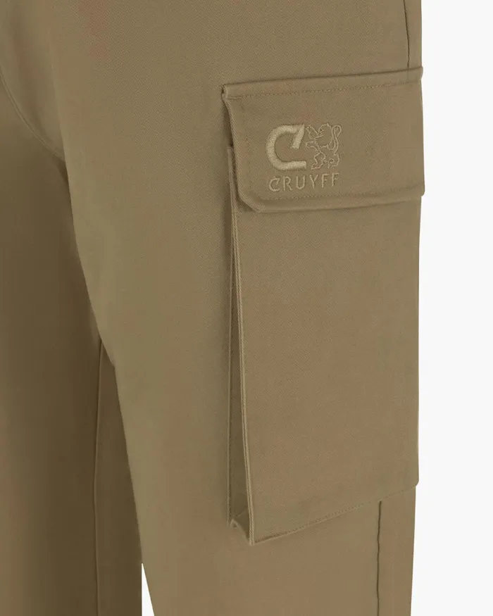 Cruyff Twill Cargo Pant Sand Men Bottoms Cruyff Twill Cargo Pant Sand Men Bottoms