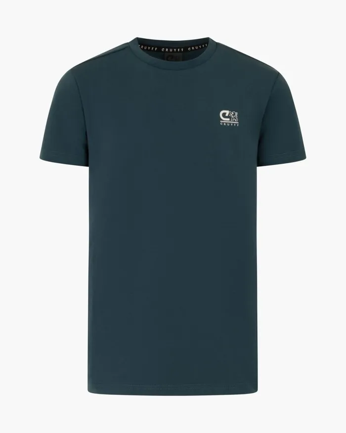 Cruyff Vital Tee Teal Junior Tshirts