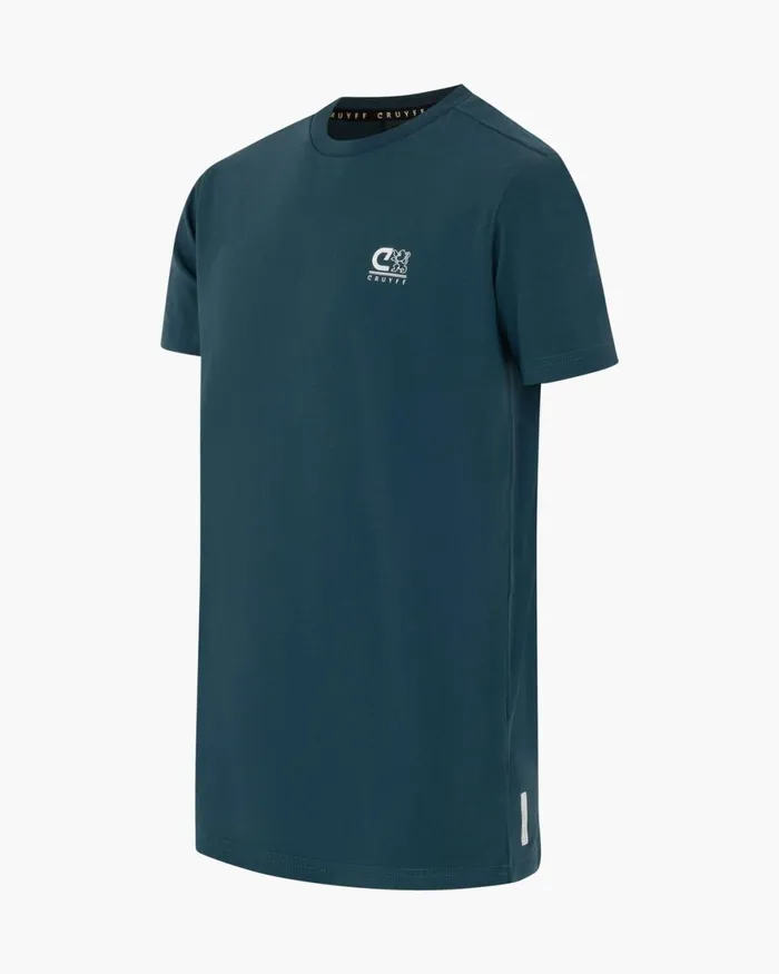 Cruyff Vital Tee Teal Junior Tshirts Cruyff Vital Tee Teal Junior Tshirts