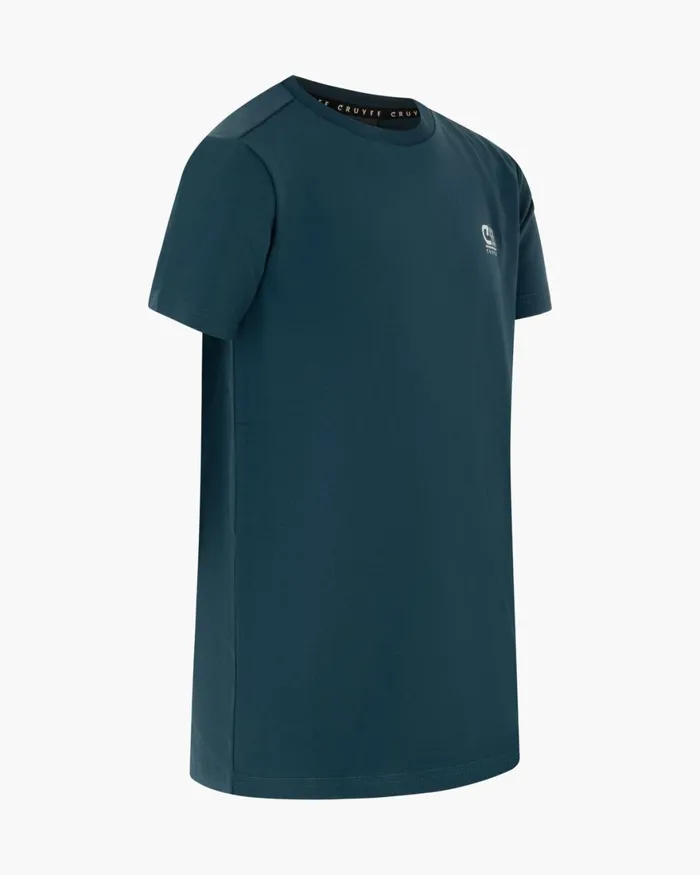 Cruyff Vital Tee Teal Junior Tshirts Cruyff Vital Tee Teal Junior Tshirts