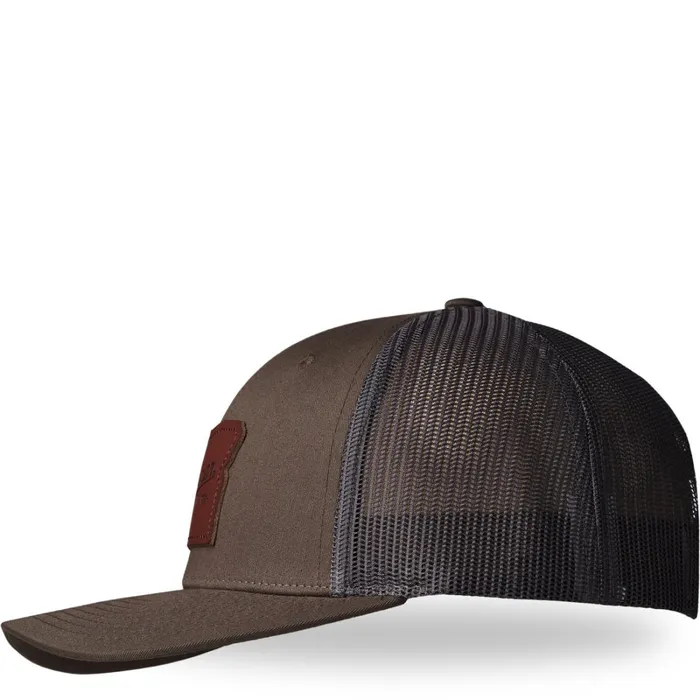 Danner Hats Danner Trucker Cap Greenbrown 8211 Or Patch 8211 MenWomen