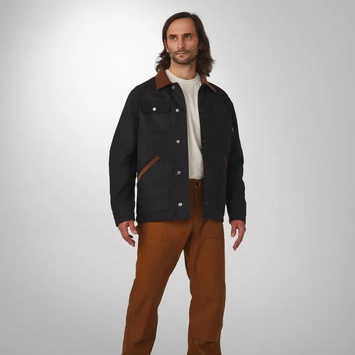Danner Outerwear Shipyard Waxed Canvas Jacket Blackbison 8211 Men