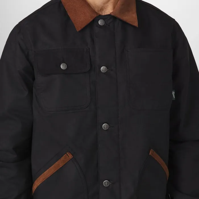 Danner Outerwear Shipyard Waxed Canvas Jacket Blackbison 8211 Men Danner Outerwear Shipyard Waxed Canvas Jacket Blackbison 8211 Men