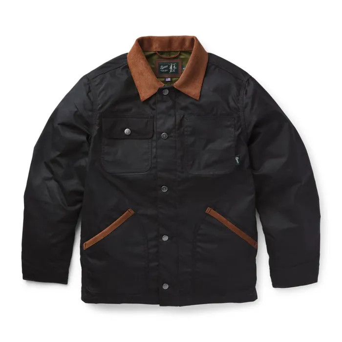 Danner Outerwear Shipyard Waxed Canvas Jacket Blackbison 8211 Men Danner Outerwear Shipyard Waxed Canvas Jacket Blackbison 8211 Men