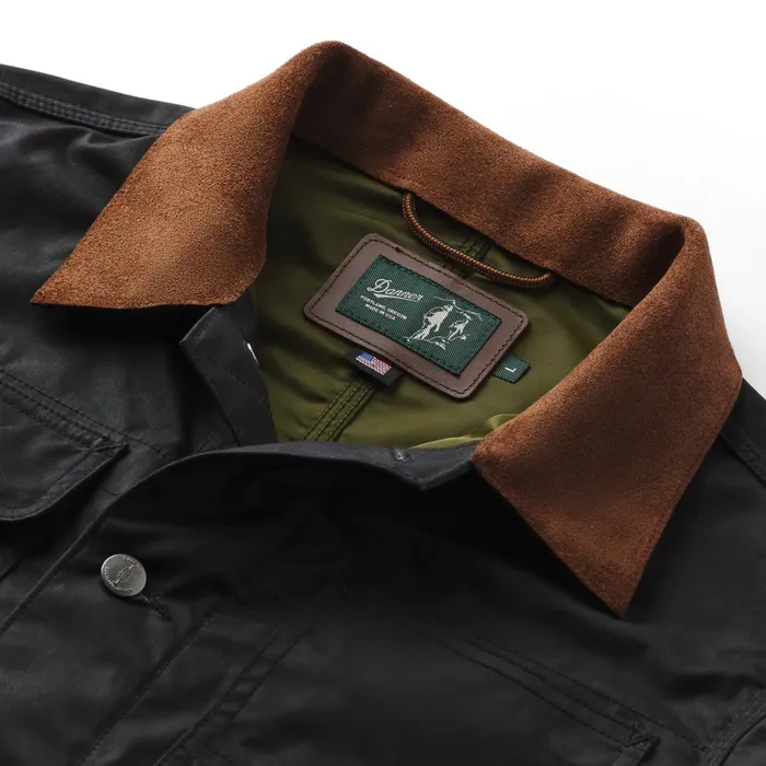 Danner Outerwear Shipyard Waxed Canvas Jacket Blackbison 8211 Men Danner Outerwear Shipyard Waxed Canvas Jacket Blackbison 8211 Men