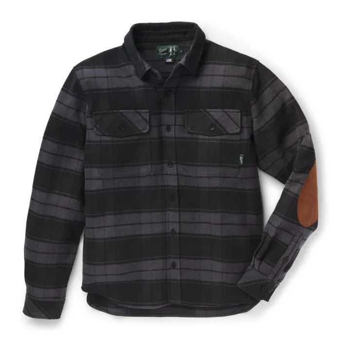 Danner Shirts Cedar Mill Cotton Flannel Shirt Black Plaid 8211 Men