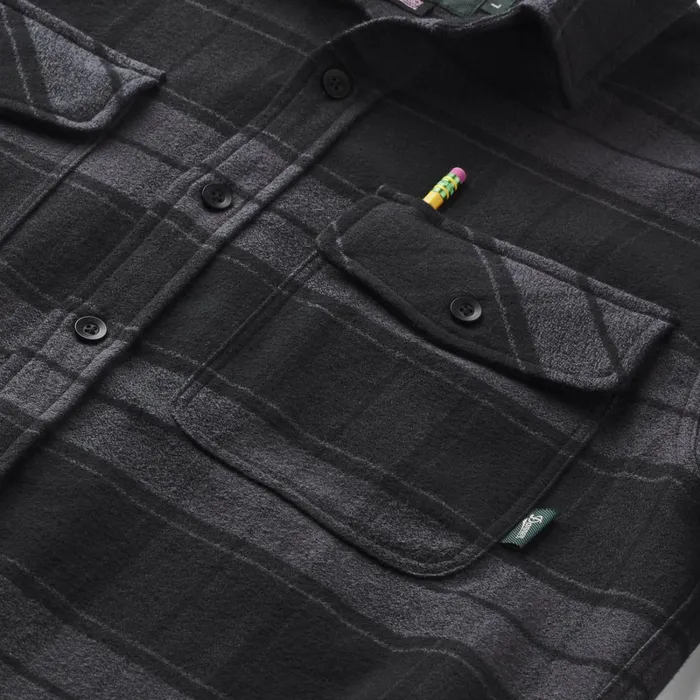 Danner Shirts Cedar Mill Cotton Flannel Shirt Black Plaid 8211 Men