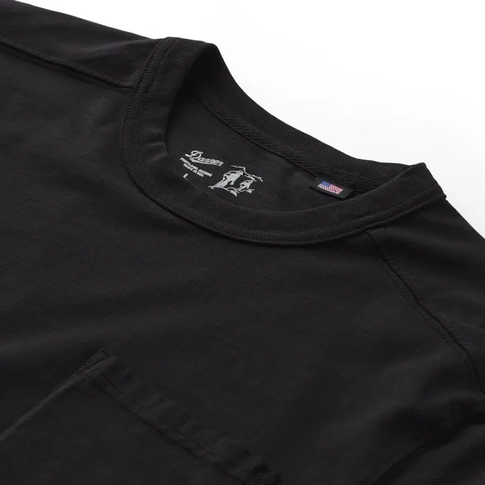 Danner Shirts Heavyweight Pocket Tee Black 8211 MenWomen