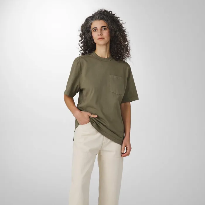Danner Shirts Heavyweight Pocket Tee Dusty Olive 8211 MenWomen