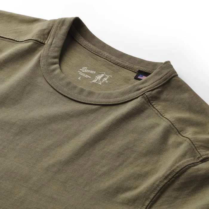 Danner Shirts Heavyweight Tee Dusty Olive 8211 MenWomen Danner Shirts Heavyweight Tee Dusty Olive 8211 MenWomen